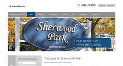 Desktop Screenshot of milford-sherwoodparkapts.com